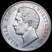 2 гульдена 1853 (Вюртемберг)