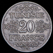 20 франков 1934 (Тунис)