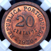 20 сентаво 1930 (Кабо-Верде) (в слабе)
