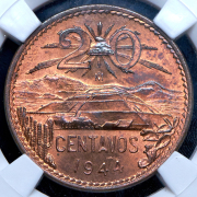 20 сентаво 1944 (Мексика) (в слабе)