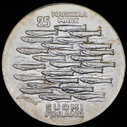 25 марок 1979 "750 лет Турку" (Финляндия)