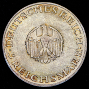 3 марки 1929 "200-летие со дня рождения Лессинга" (Германия) Е