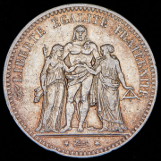5 франков 1873 (Франция)  К
