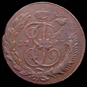 5 копеек 1763 ММ