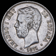 5 песет 1871 (Испания)