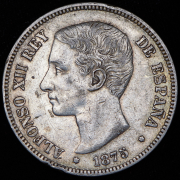 5 песет 1875 (Испания)