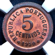 5 сентаво 1930 (Кабо-Верде) (в слабе)