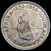 5 шиллингов 1952 (ЮАР)