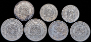 Набор из 7 сер. монет 10,15 и 20 копеек 1922-1923 (РСФСР, СССР)