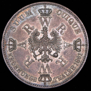 Талер 1861 "В память коронации Вильгельма и Августы" (Пруссия) А
