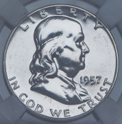 1/2 доллара 1957 (США) (в слабе)