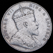 1 доллар 1908 (Стрейтс Сетлментс)