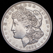 1 доллар 1921 (США) D