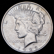 1 доллар 1923 (США) без букв