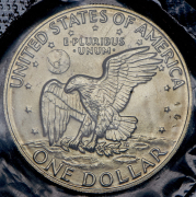 1 доллар 1973 (США) (в запайке) S