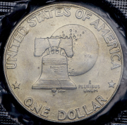 1 доллар 1976 "200 лет независимости США" (в запайке) S