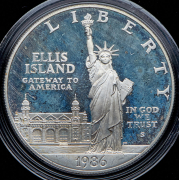 1 доллар 1986 "100 лет Статуе Свободы" (США)