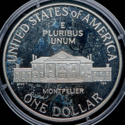 1 доллар 1993 "Билль о правах  Джеймс Мэдисон" (США)