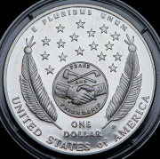 1 доллар 2004 "200 лет экспедиции Льюиса и Кларка" (США) P