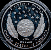 1 доллар 2004 "200 лет экспедиции Льюиса и Кларка" (США)