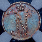 1 пенни 1912 (Финляндия) (в слабе)
