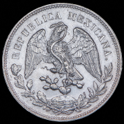 1 песо 1908 (Мексика)