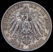 3 марки 1910 (Вюртемберг) F