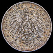 3 марки 1914 (Вюртемберг) F