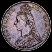 4 шиллинга - 2 флорина 1887 (Великобритания)