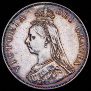 4 шиллинга - 2 флорина 1890 (Великобритания)