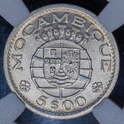 5 эскудо 1960 (Мозамбик) (в слабе)
