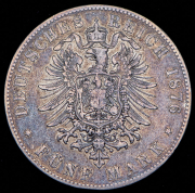 5 марок 1876 (Баден) G