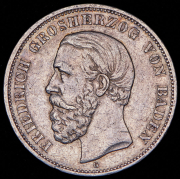 5 марок 1898 (Баден) G