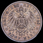 5 марок 1898 (Баден) G