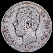 5 песет 1871 (Испания)