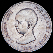 5 песет 1888 (Испания)