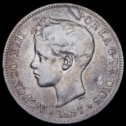 5 песет 1897 (Испания)