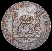 8 реалов 1739 (Мексика)