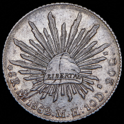 8 реалов 1882 (Мексика)