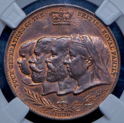 Медаль "Королевская семья" 1896 (Великобритания) (в слабе)