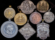 Набор из 17 жетонов и медалей 1887-1980 (страны мира)