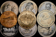 Набор из 18 памятных медалей 1967-1992 (Германия)