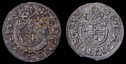 Набор из 2 сер. монет 1/24 талера 1619 (страны Европы)