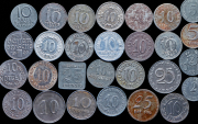 Набор из 54 инфляционных нотгельдов 1919-1920 (Германия)