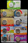 Набор из 9 памятных монет 5 евро 2009-2013 (Нидерланды) (в п/у)
