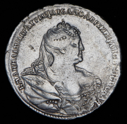 Полтина 1737