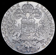 Талер 1780 "Мария Терезия". Рестрайк (Австрия)