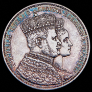 Талер 1861 "В память коронации Вильгельма и Августы" (Пруссия) А