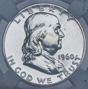 1/2 доллара 1960 (США) (в слабе)