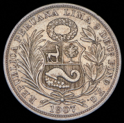1/2 соль 1907 (Перу)